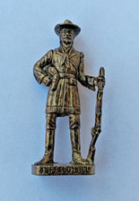 Kinder metalfiguren cowboy usato  Solza