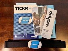 Wahoo Tickr WFBTHR02 Bluetooth alça peitoral monitor de frequência cardíaca corrida/bicicleta/ginástica comprar usado  Enviando para Brazil