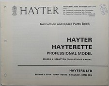Original hayter hayterette for sale  BOURNEMOUTH