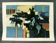 Lithographie camargue 1971 d'occasion  Langres