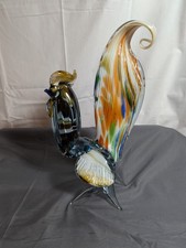 vintage glass rooster murano for sale  Sycamore