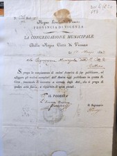 Regno lombardo veneto usato  Zerbolo