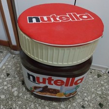 Pouf nutella ferrero usato  Roma