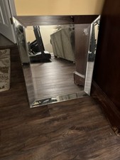 Silver framed mirror for sale  Saint Paul