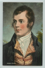 Postcard robert burns for sale  MILTON KEYNES