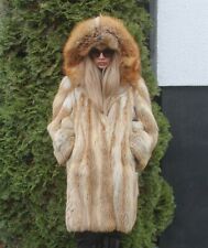 Futro Prawdziwe futro Futro Płaszcz 100% Ranczo American Fox Fur Lis L/XL na sprzedaż  PL
