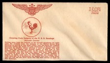 MayfairStamps USS Saratoga capa naval de porta-aviões aat_28841 comprar usado  Enviando para Brazil