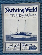 Vintage yachting magazine. for sale  DONCASTER