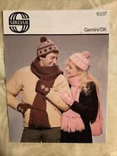 Sirdar gemini knitting for sale  AMMANFORD