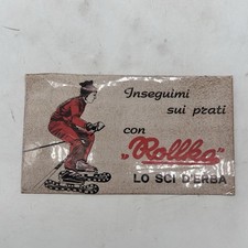 Adesivo vintage rollka usato  Roma
