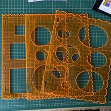 Fiskars shape templates for sale  HORNCHURCH