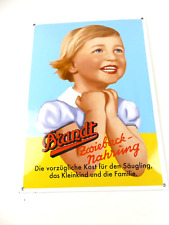 Emailschild emaille brandt gebraucht kaufen  Oldenburg (Oldenburg)