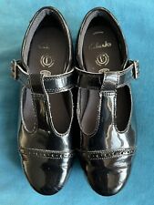 Clarks girls black for sale  LIVERPOOL