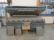 Furnierpresse pneumatisch mark gebraucht kaufen  Großrinderfeld