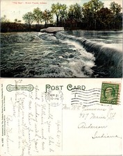 The Dam Broad Ripple Indiana w pocztówce na sprzedaż  Wysyłka do Poland