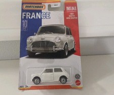 Mini Austin Mini Cooper 1964 1.64 Mattel Matchbox- Miniature Blanche- Rare  comprar usado  Enviando para Brazil