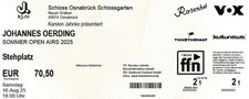 Ticket johannes erding gebraucht kaufen  Itterbeck