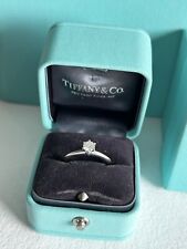 tiffany platinum diamond engagement ring for sale  SOUTHEND-ON-SEA