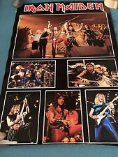 Pôster Iron Maiden Collage #1480 Original 1984 Dist por Funky Enterprises XLNT comprar usado  Enviando para Brazil