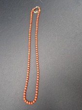 Collana corallo filo. usato  Roma