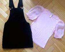 Jeanskleid latzkleid cropp gebraucht kaufen  Berlin