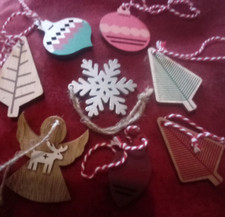 Flat wooden christmas for sale  BINGLEY