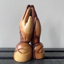 Praying hands olive for sale  SUNDERLAND