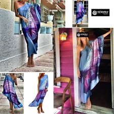 Vestito caftano copricostume usato  Velletri