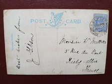 1907 postal history for sale  YORK