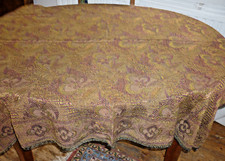 Antike tischdecke jacquard gebraucht kaufen  Hauneck