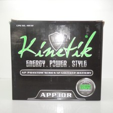 Usado, Bateria de motocicleta Kinetik AP Phantom Series APP30R comprar usado  Enviando para Brazil