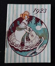 Calendrier poche 1923 d'occasion  Nantes-