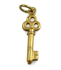 Vintage key charm for sale  Cranford