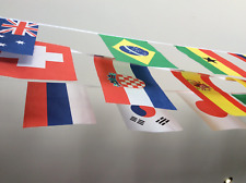 Linha da bandeira da Copa do Mundo - Varal Bandeiras Copa do Mundo comprar usado  Enviando para Brazil