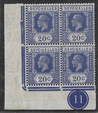 Seychelles kgv 20c for sale  MINEHEAD