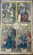 Bibel kupferstich altes gebraucht kaufen  Langenargen
