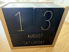 Ewiger kalender holz gebraucht kaufen  Berlin