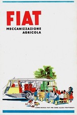 Pubblicita 1955 trattore usato  Biella
