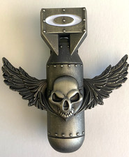 Usado, Novo broche Oakley Bomb Run caveira asa torpedo bomba COLECIONADORES! ULTRA RARO! comprar usado  Enviando para Brazil
