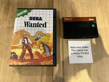 Wanted sega master for sale  YORK