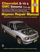 Chevrolet S-10 and GMC Sonoma Pick-Ups, Chevrolet Blazer and GMC Jimmy,: Used comprar usado  Enviando para Brazil