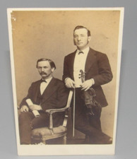 Ilustração de cartão CDV 19º C violinista 4-1/4" X 2-1/2" H.G.Smith Boston comprar usado  Enviando para Brazil