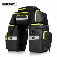 Bagageiro traseiro 65L MTB bicicleta tronco alforje 3 em 1 duplo lado traseiro bolsa comprar usado  Enviando para Brazil