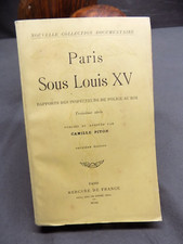 Paris louis rapports d'occasion  Poitiers
