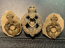Cap collar badges for sale  LEICESTER