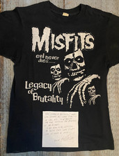 Camiseta MISFITS ORIGINAL LEGADO DA BRUTALIDADE PLANO 9 Triagem à Mão Glenn Danzig comprar usado Camiseta MISFITS ORIGINAL LEGADO DA BRUTALIDADE PLANO 9 Triagem à Mão Glenn Danzig comprar usado  Enviando para Brazil