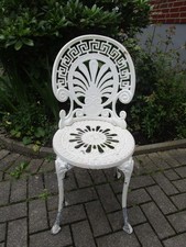 Alter gartenstuhl gusseisen gebraucht kaufen  Hamburg
