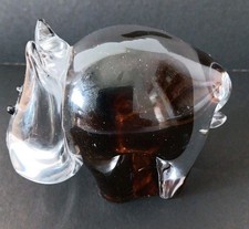 Stylized glass hippo for sale  GRIMSBY
