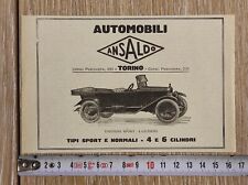 Antica pubblicità 1923 usato  Italia
