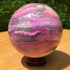 Bola de ágata louca vermelha rara 370G esfera de cristal de quartzo amostra mineral cura comprar usado  Enviando para Brazil